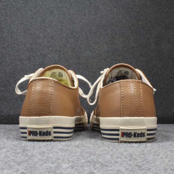 Pro Keds Super 69r Eco Vachetta Oatmeal Brown Leather Sneakers Men's Size 11 - Picture 5 of 13